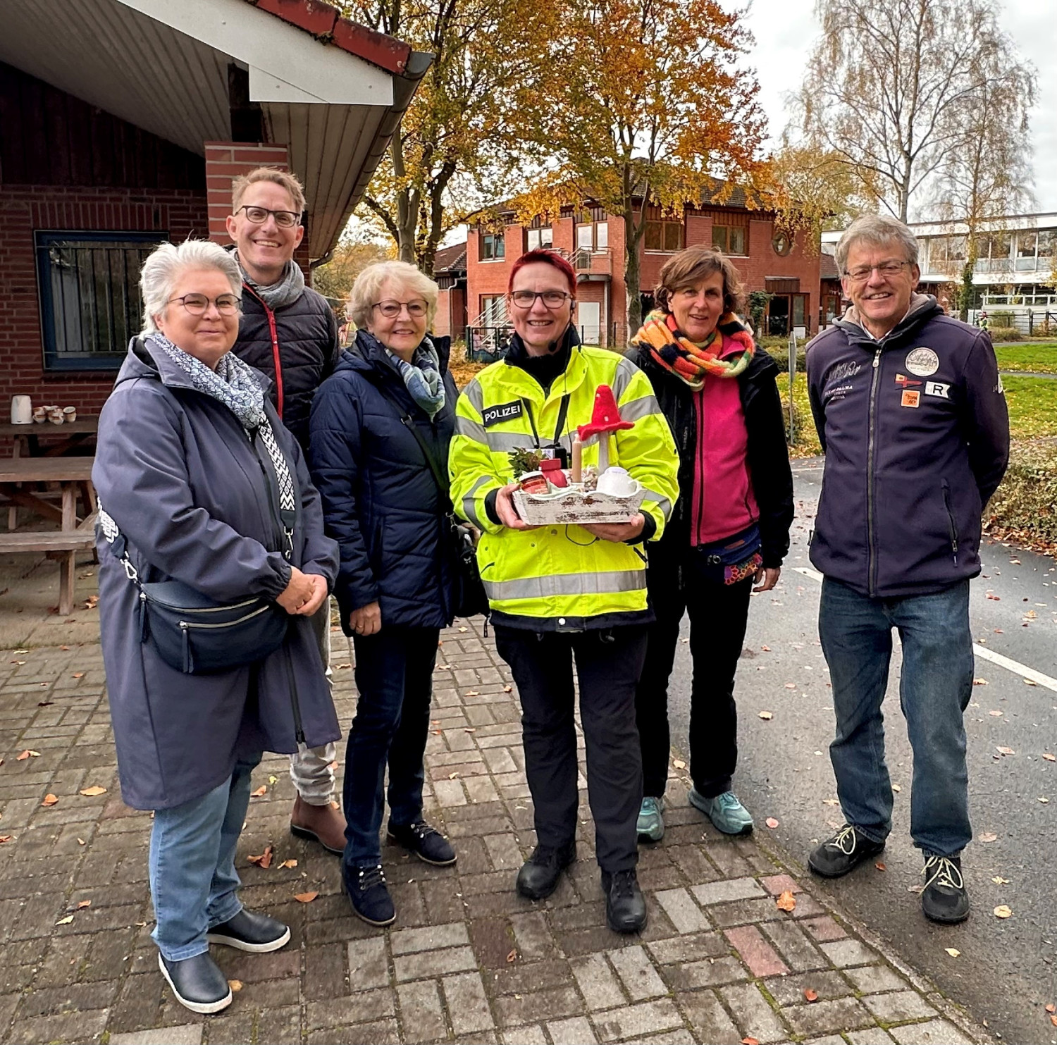 Warnwesten 2025 Ehrung Frau Schmidt