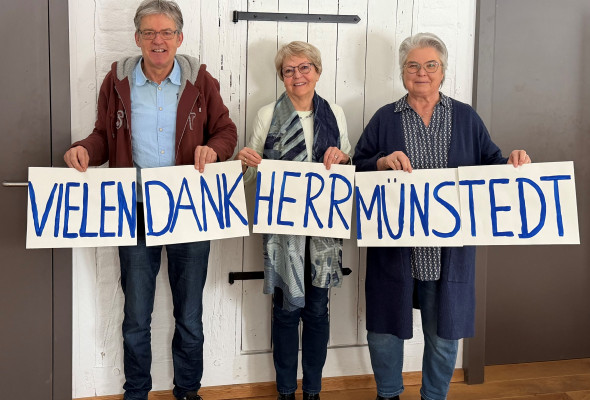 Danke Herr Muenstedt